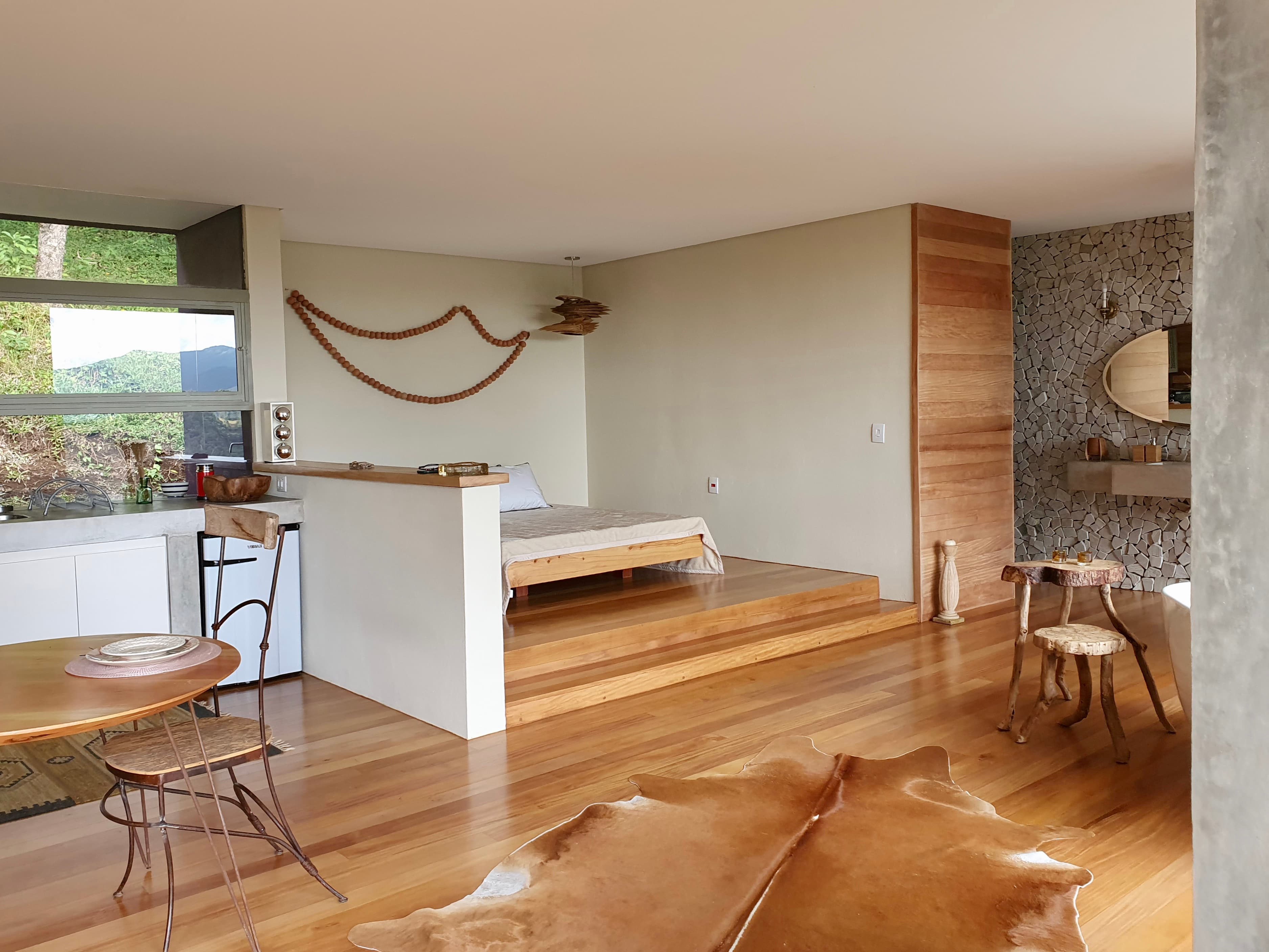 Casa Roxa - Chegada