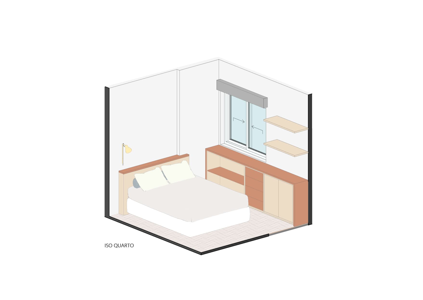 Isométrica Quarto